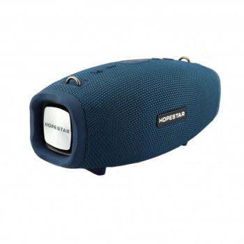 Портативная акустическая Bluetooth колонка Hopestar H41 Синяя 183230