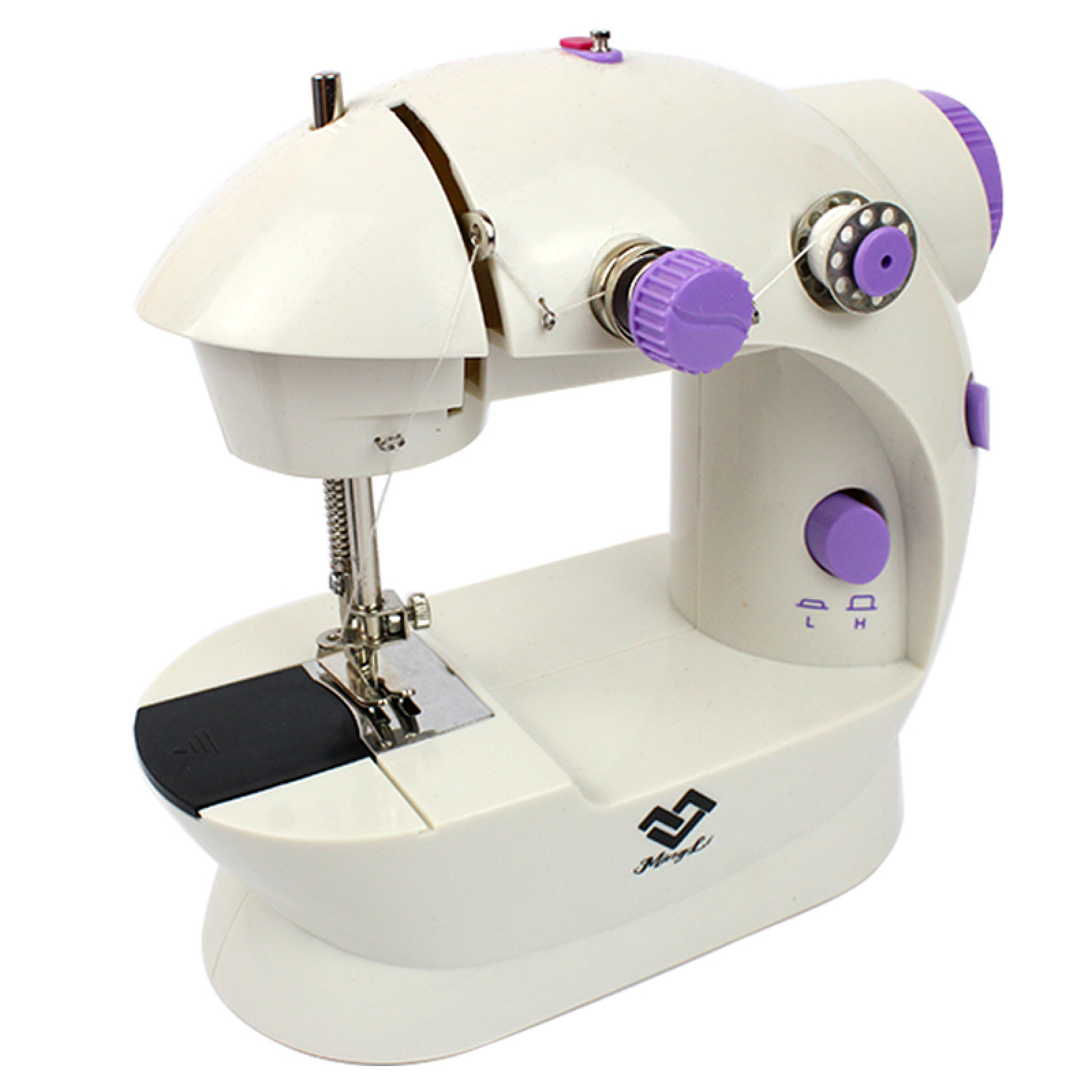 Швейная мини-машинка c педалью  4в1 mini Sewing Machine 201 130342