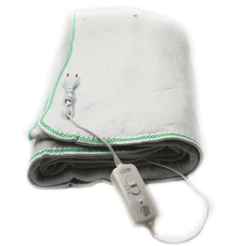 Электропростынь согревающая простынь электрическая с сумкой Electric Blanket 150*120 WHITE 152905