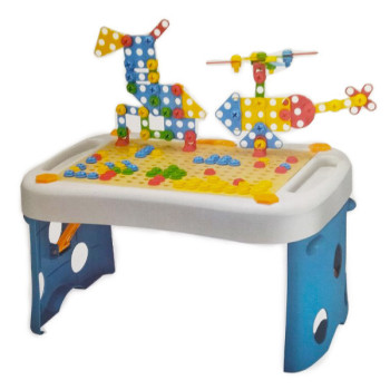 Детский стол из конструктора с мозаикой 261 деталь 205729