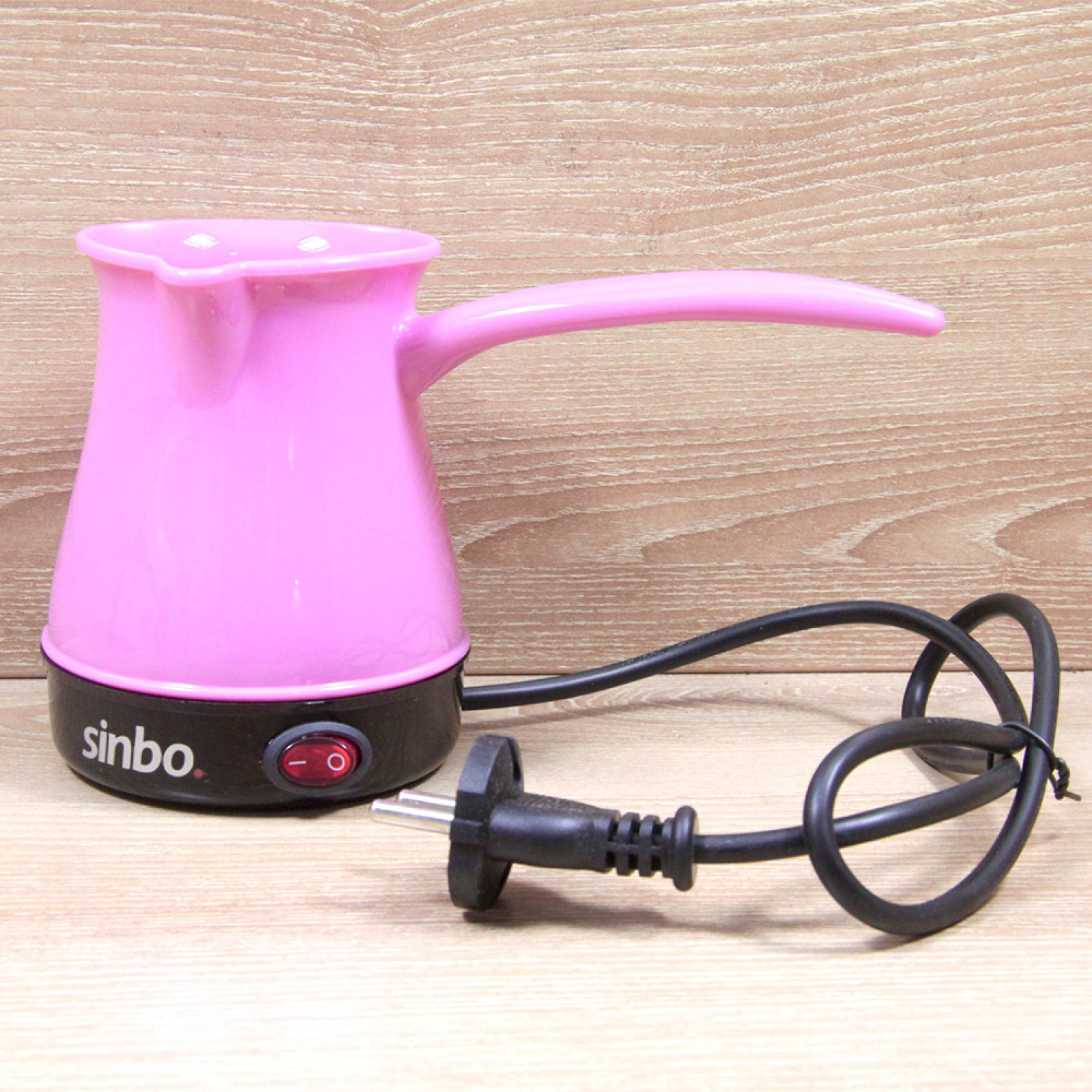 Электрическая Кофеварка электротурка SINBO 600 Вт Розовая 184719