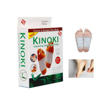 Пластырь детоксикационный для ног KINOKI 10 штук 184487