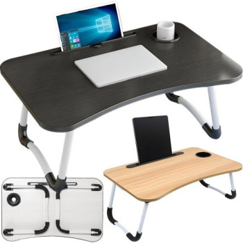 Складной деревянный столик для ноутбука и планшета 60х40х30 см 207538