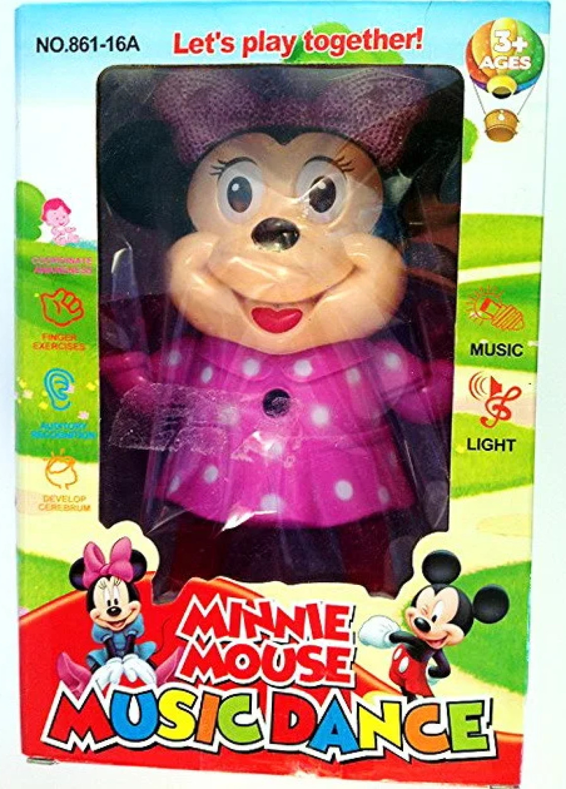 Танцующая игрушка Minnie Mouse Music Dance 149691