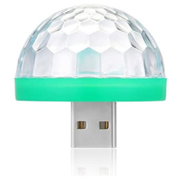 Мини диско шар USB LED 4 W small magic ball 198218
