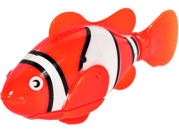 Электронная рыбка-робот для аквариума на батарейках Robofish Красная 183790