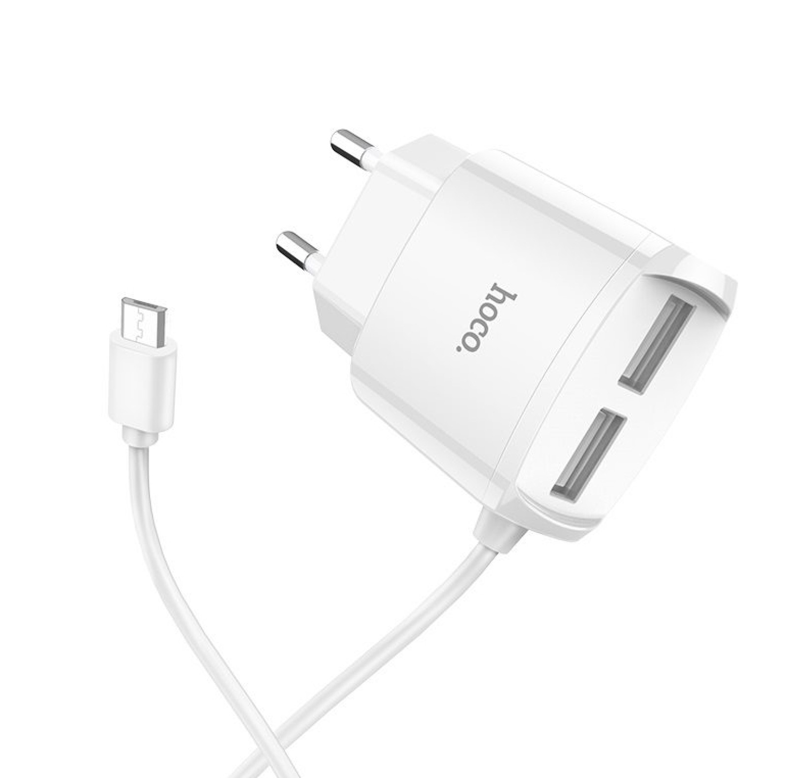 Адаптер HOCO USB CHARGER DOUBLE MICRO CABLE C 59A 180568