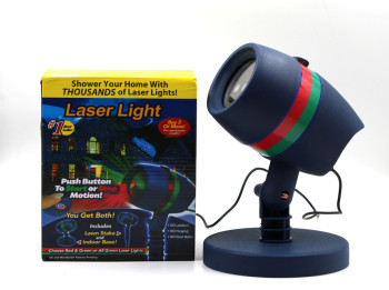 Проектор лазерный LASER Star shower Laser Light 8003 уличный 181088