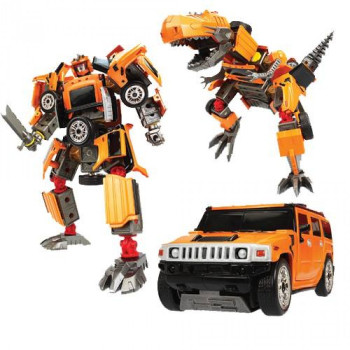 Машинка Трансформер с пультом Hammer Robot Car Size 1:12 Оранжевая 184188