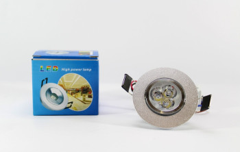 Лампочка LED LAMP 3W Врезная круглая точечная 1401 180644