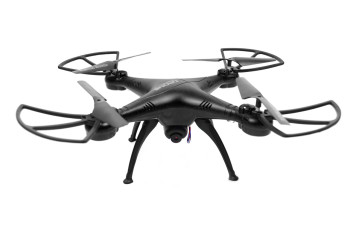 Квадрокоптер летающий дрон Drone 1 million WIFI Pro DM 93 с камерой Черный 183030