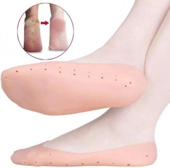Силиконовые носки увлажняющие носки против трения стопы ANTI-CRACK SILICONE SOCKS  207202