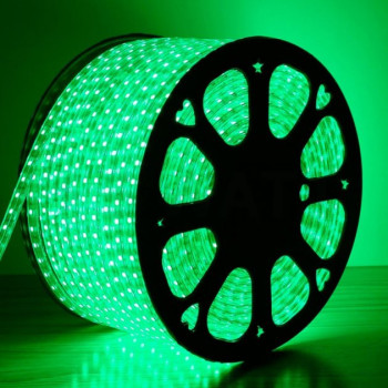 Cветодиодная лента для фоновой подсветки телевизора LED 5050  Зеленая 100m 220V  196097