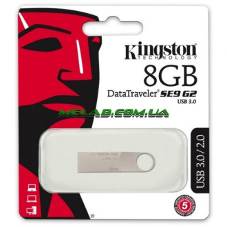 Флеш накопитель USB 8Gb Kingston SE9 (Металл) (3.0)