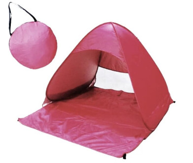 Палатка пляжная красная 194701