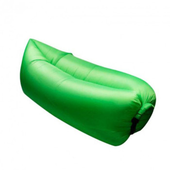 Надувной матрас Ламзак AIR SOFA GOOD TAKE-1 с карманом 235 см зеленый 181803