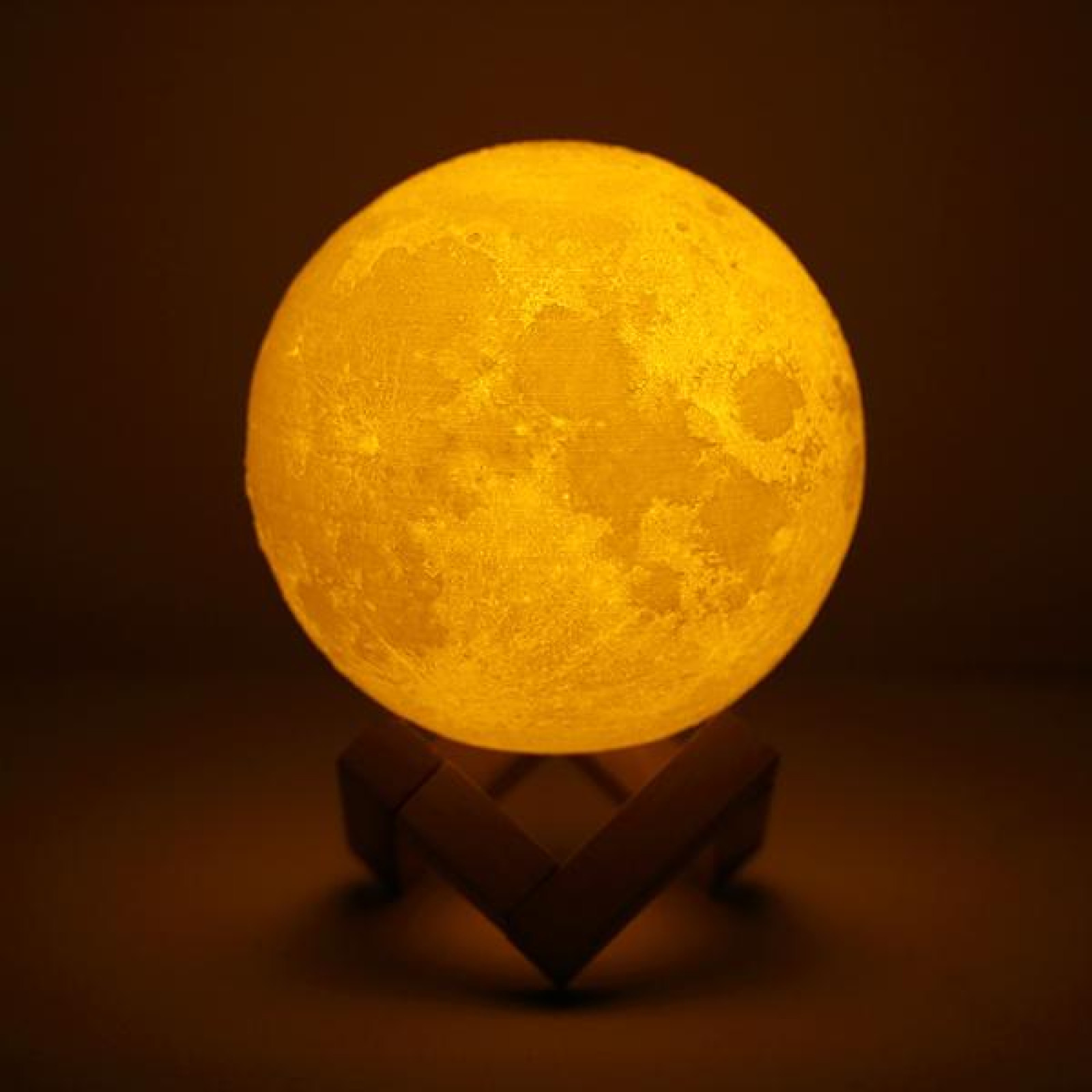Настольный светильник ночник Луна 15 см Magic 3D Moon Light Touch Control 154094