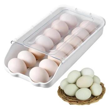 Контейнер для хранения яиц 12 шт, Лоток для яиц, Органайзер для яиц в холодильник 207208