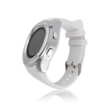 Умные смарт часы Smart Watch V8 белые 148910
