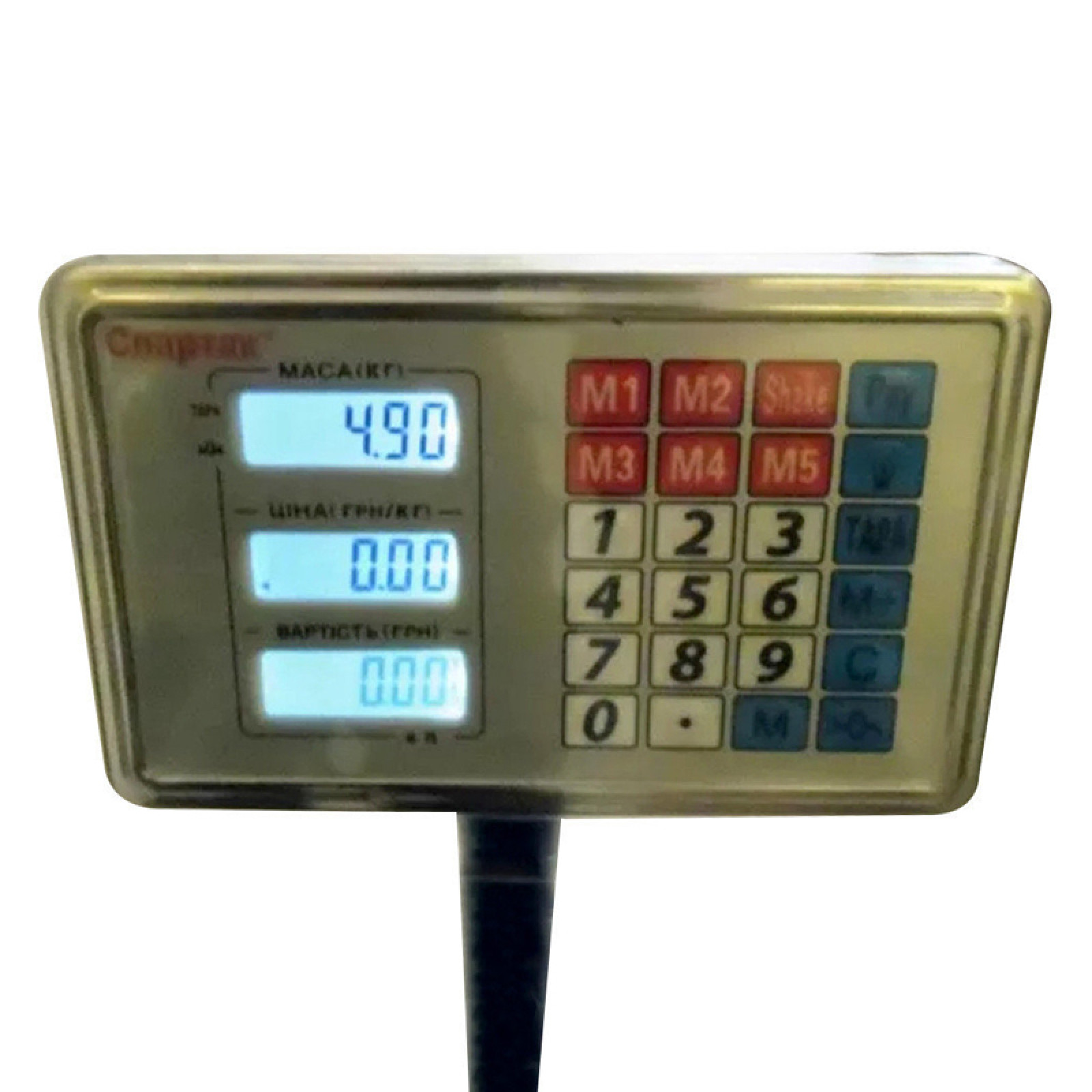 Весы электронные торговые Domotec ACS 150кг FOLD 30*40 150776