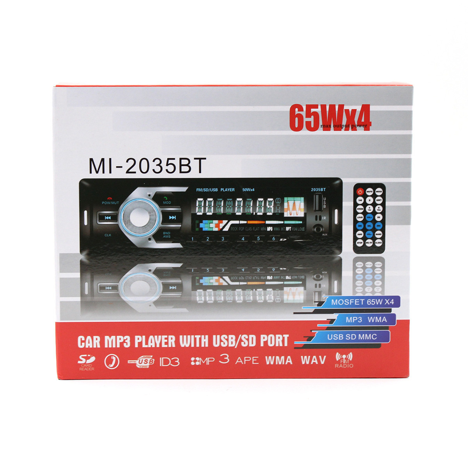 Автомагнитола MP3 2035 BT ISO BT 180313