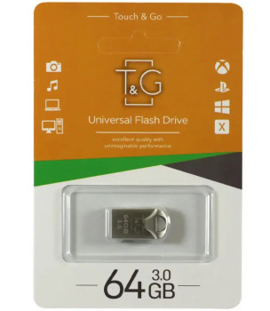 Флеш накопитель USB Flash Drive T &amp; G 106 Metal Series 64GB 194782