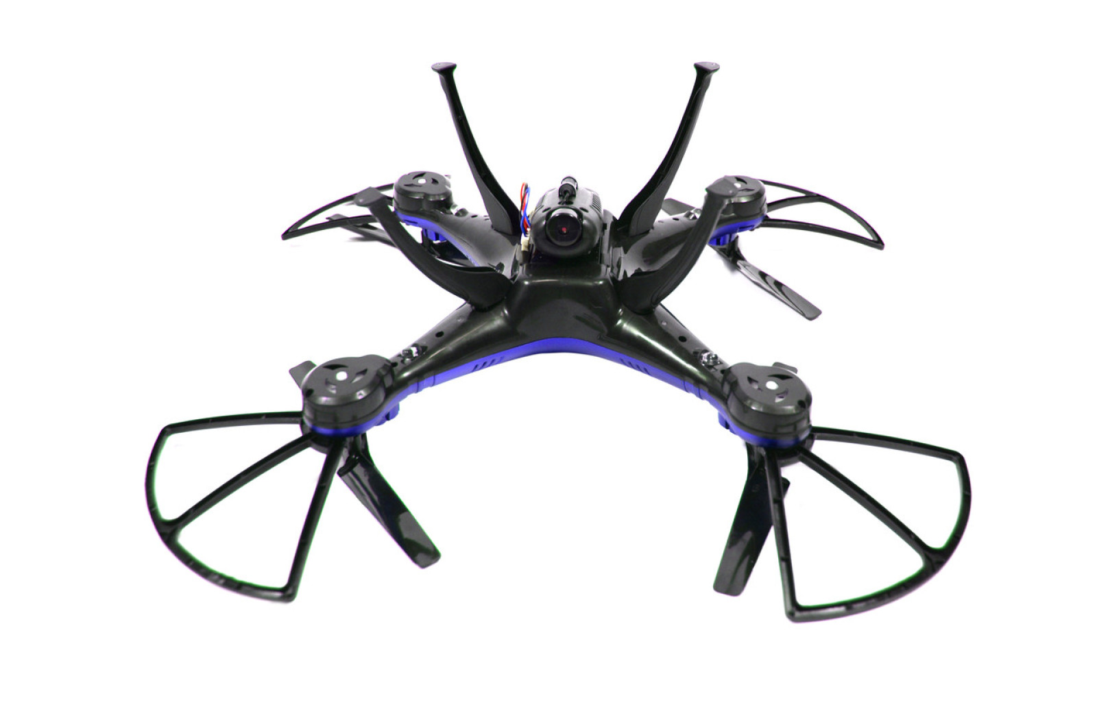 Квадрокоптер летающий дрон Drone 1 million WIFI Pro DM 93 с камерой Синий 184249
