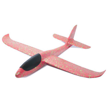 Детский метательный планирующий самолетик Max 49 см розовый 131520