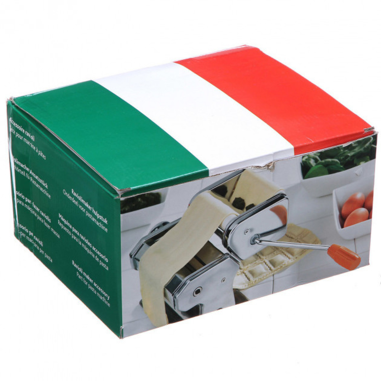 Лапшерезка ручная с насадкой для равиоли механическая Pasta Set 174793