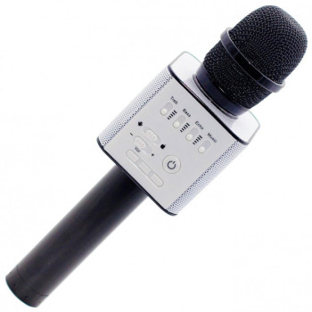 Беспроводной микрофон караоке bluetooth Q9 черный 154056