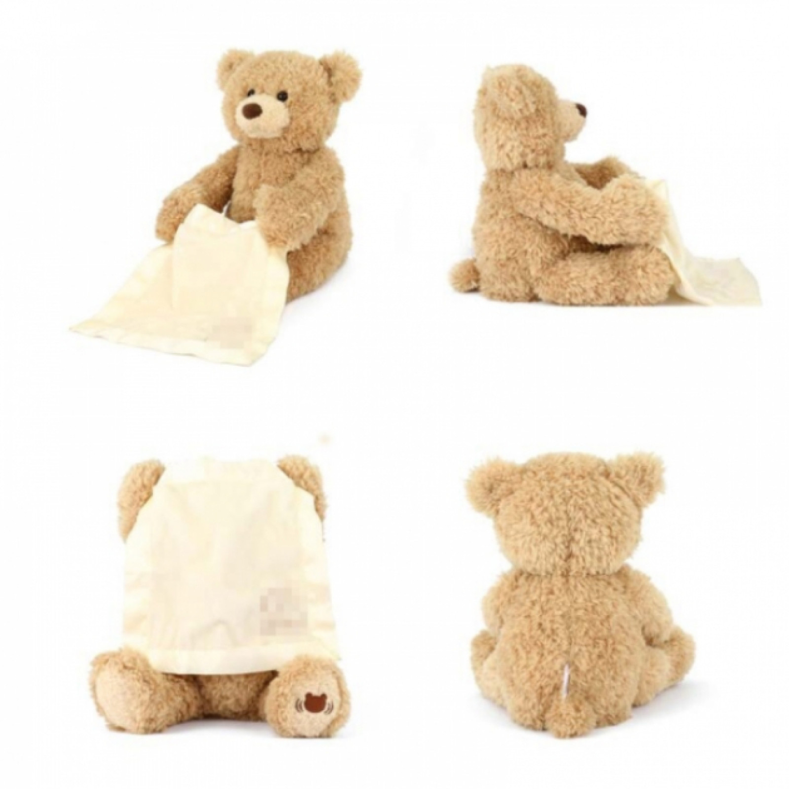 Плюшевый Мишка Peekaboo Bear 30 см, говорящий, интерактивная мягкая игрушка Пикабу 183787