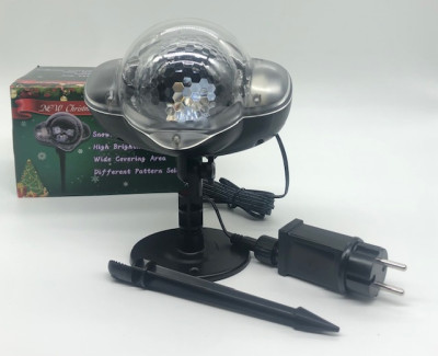 Лазерный проектор новогодний SNOW LIGHT 808 195198