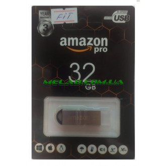 Флеш накопитель USB 32Gb Amazon pro FIT (металл)