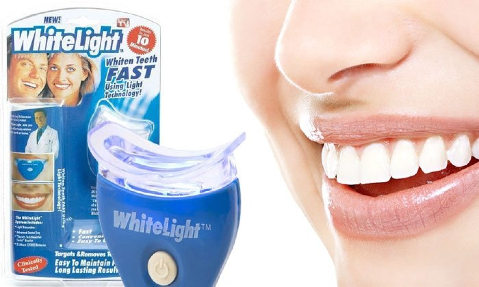 Средство для отбеливания зубов в домашних условиях White Light 130376