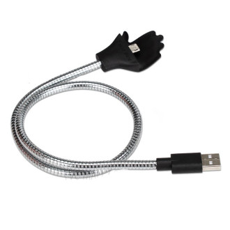 Шнур металлический ладонь palms cable Micro Usb на USB 152692