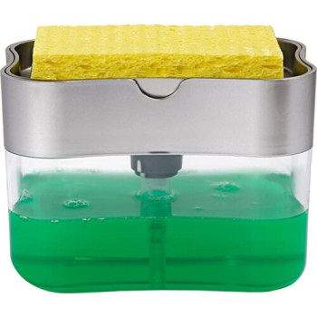 Органайзер для мочалок с дозатором мыла Soap Pump Sponge Caddy 182970