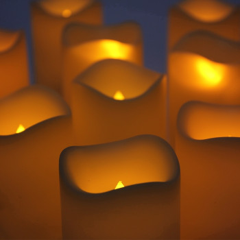 Светодиодные декоративные лед свечи с пультом 12 шт Set of 12 Candles LED 139495