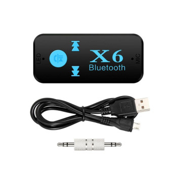 Беспроводной адаптер Bluetooth приемник аудио ресивер BT-X6 +TF card 130670