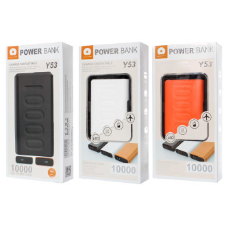 Портативное зарядное устройство павербанк Power bank WUW Y53 10000mAh Оранжевый 168710