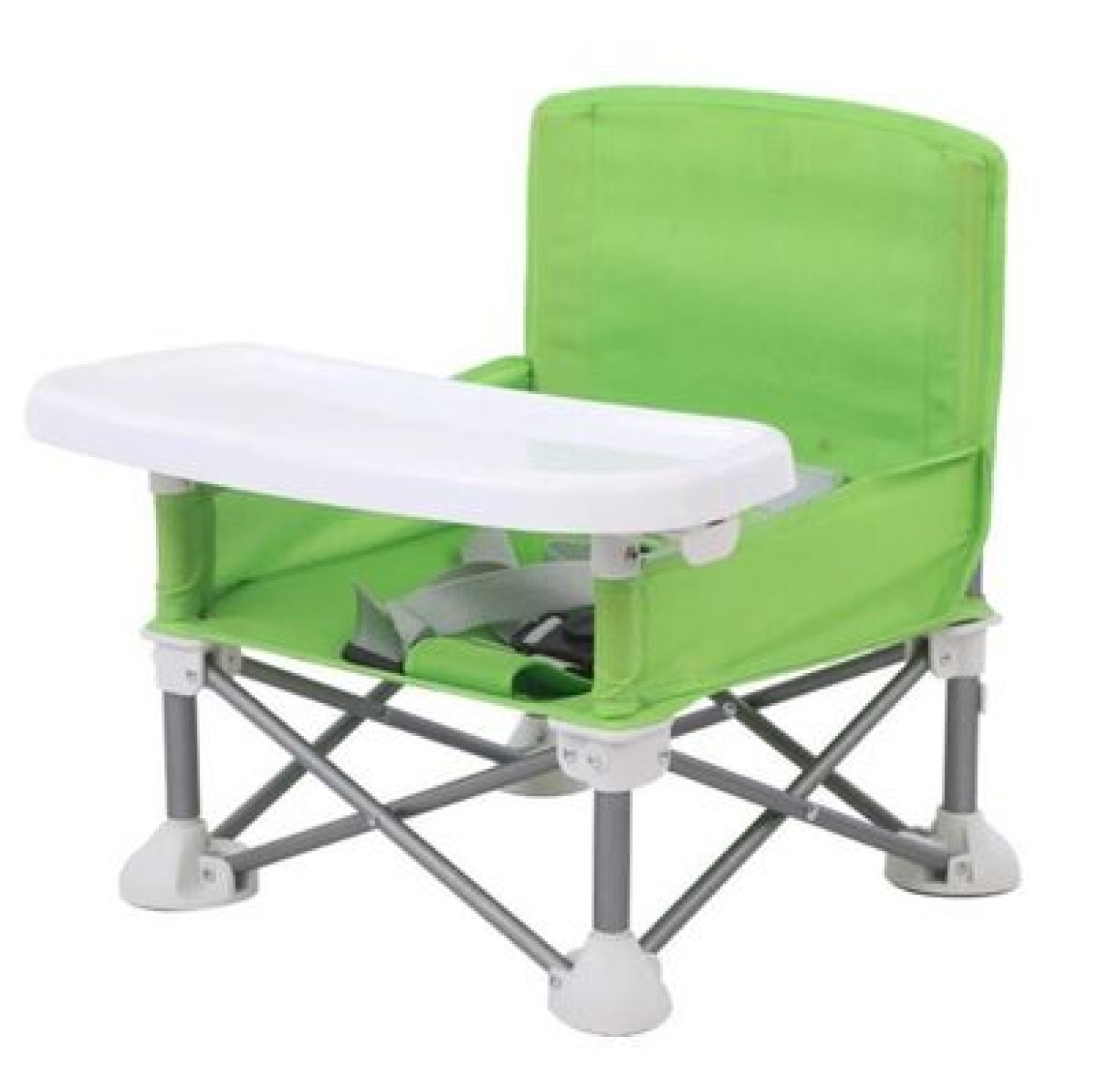 Складной детский стульчик-столик для кормления Baby seat Зеленый 184646