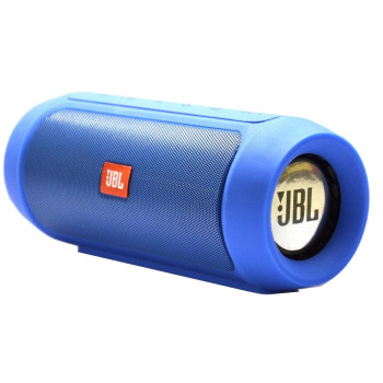 Колонка беспроводная портативная Bluetooth в стиле JBL Charge 2 синяя 142208
