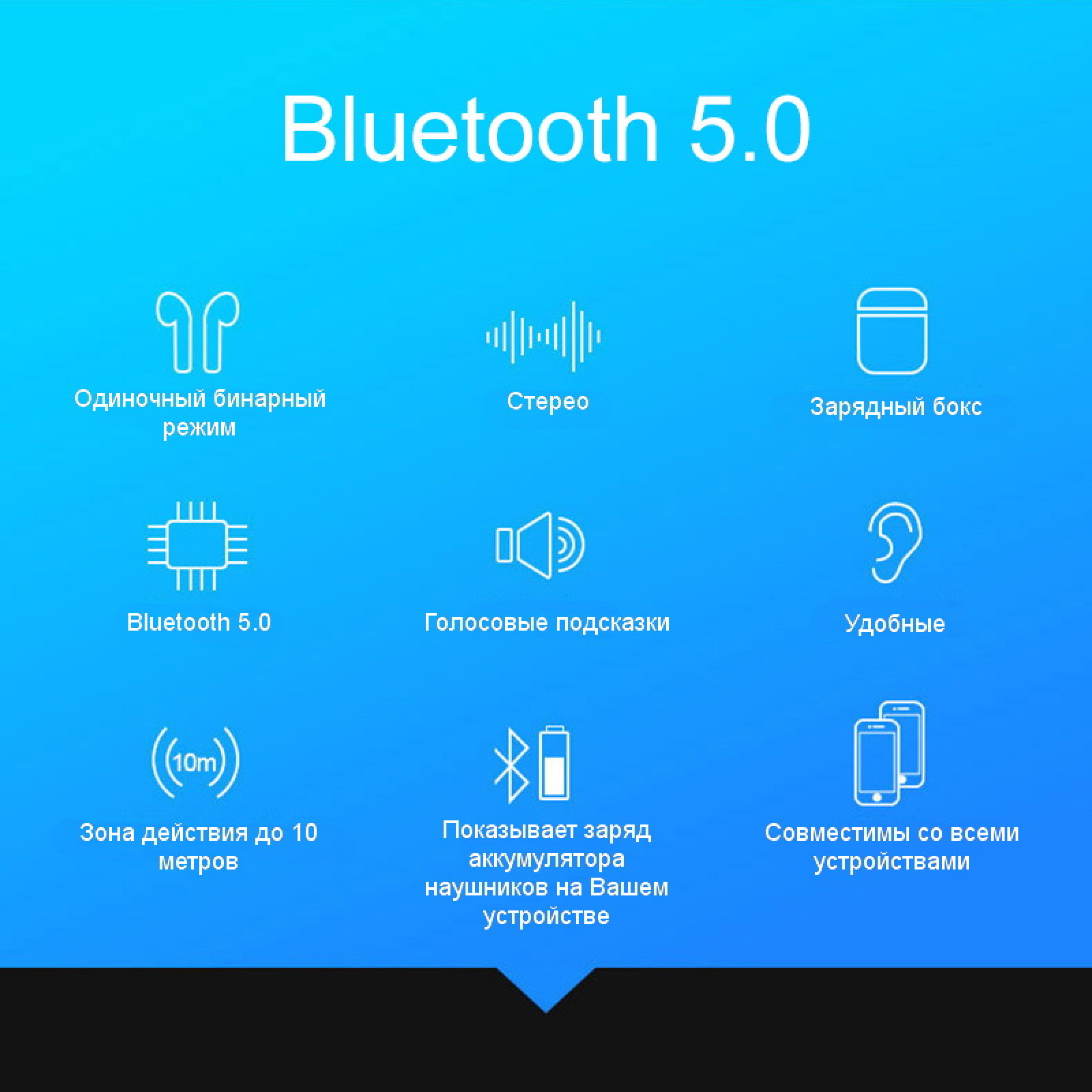 Беспроводные Bluetooth наушники в кейсе TWS i16 MAX Stereo Белый 154375