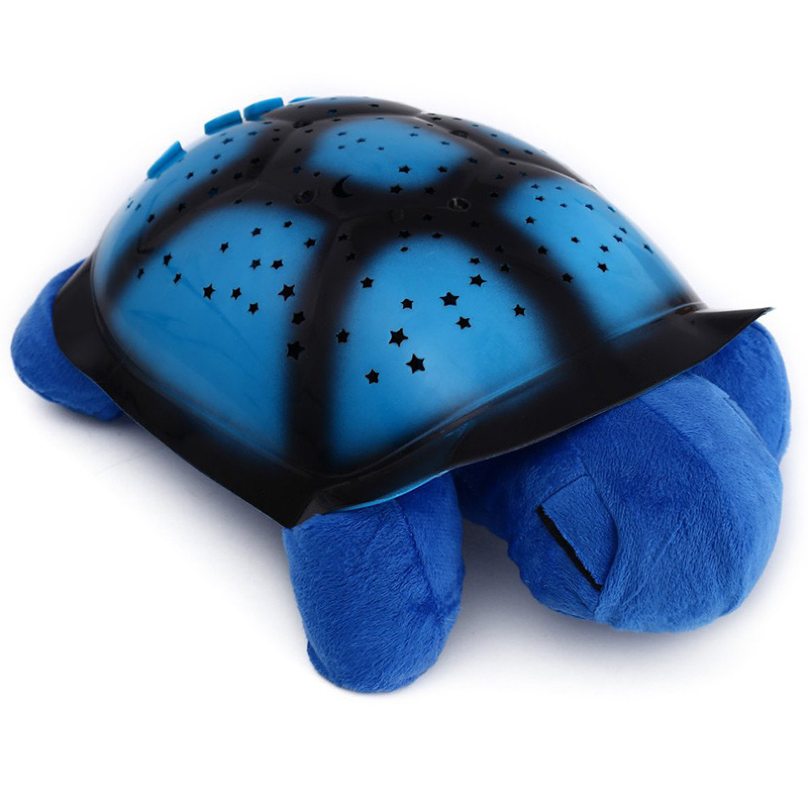 Музыкальный ночник проектор Черепаха синяя 141218