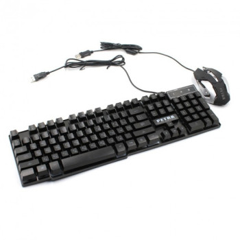 Клавиатура Gaming PETRA MK1 KEYBOARD mouse  179315