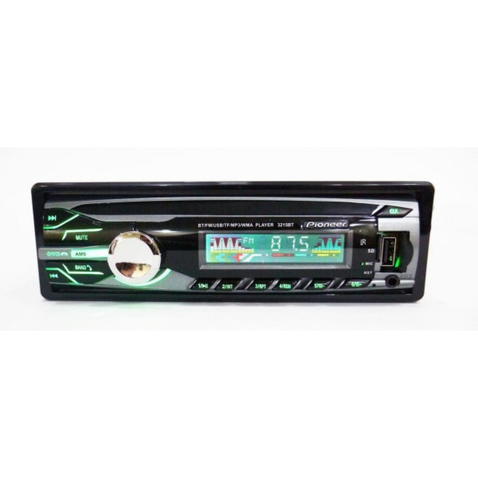 Автомобильная магнитола 1DIN MP3-3215 RGB 152648