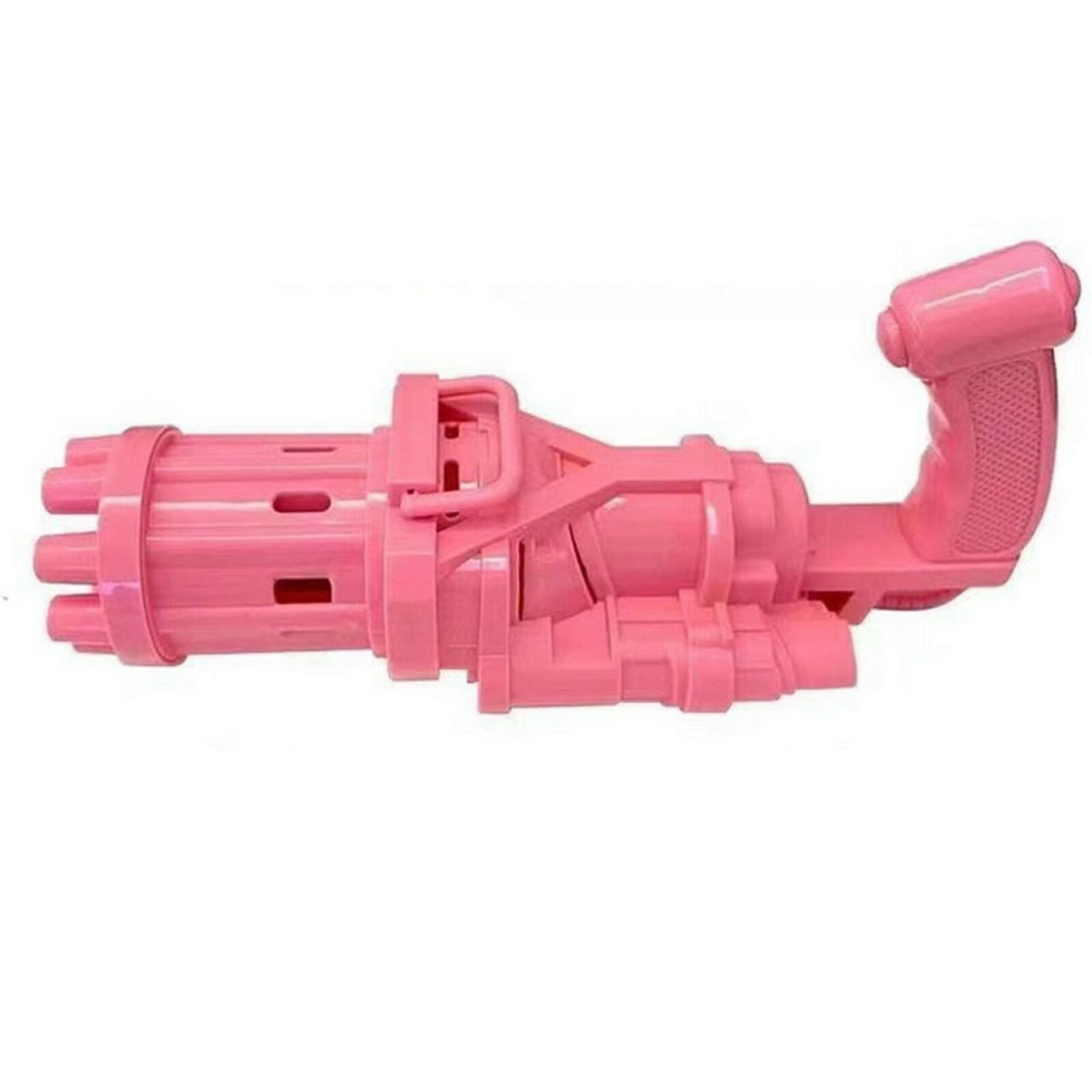 Пулемет с мыльными пузырями розовый 197729