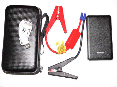 Пусковое зарядное устройство в кейсе USB Power Bank 6200 mAh Jump Starter K1 Черный 152677