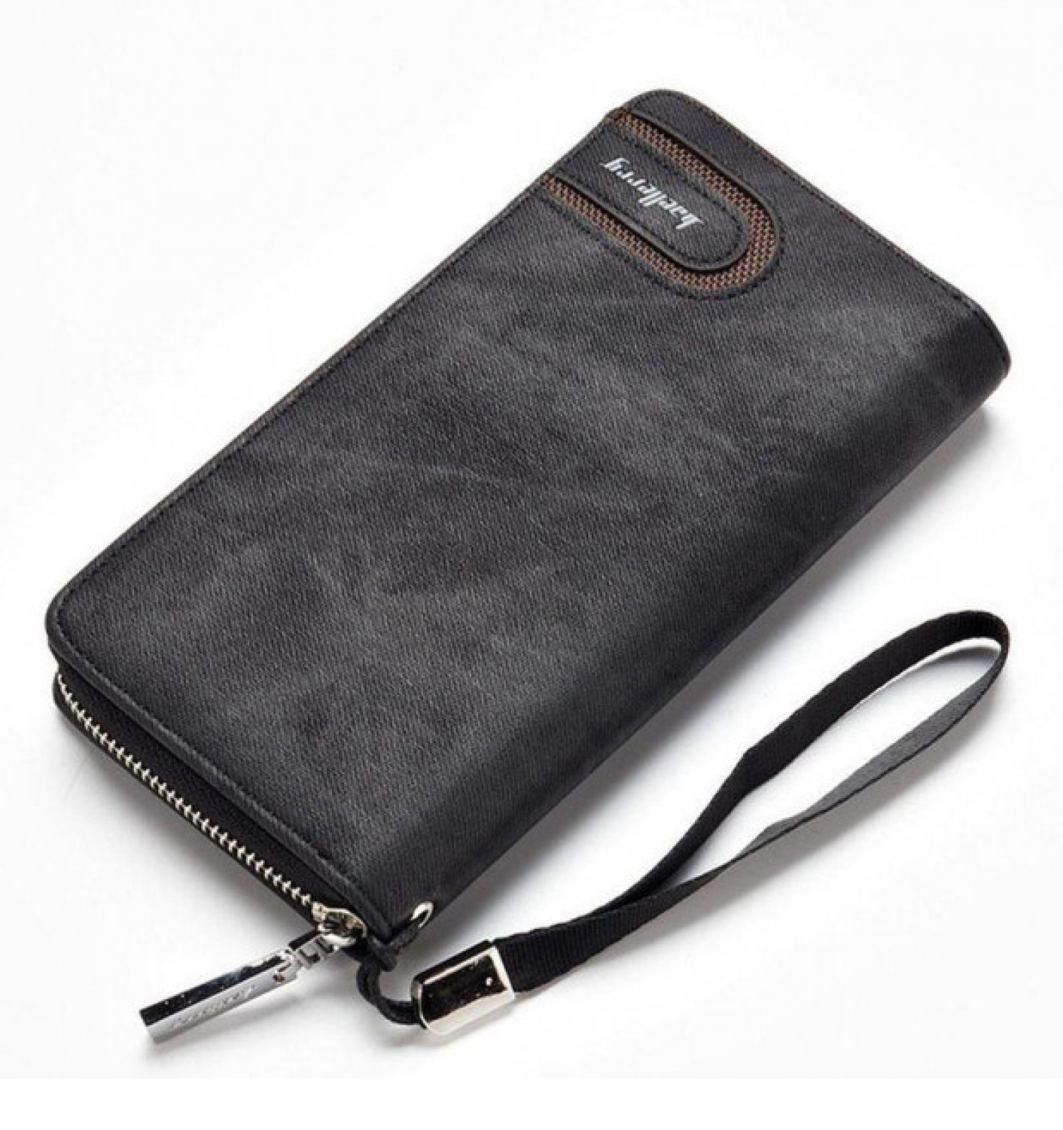 Мужское портмоне кошелек Baellerry S1514 Чёрный