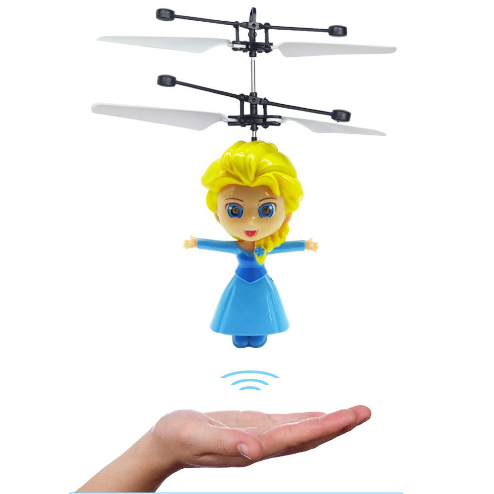 Летающая интерактивная игрушка Frozen вертолёт-принцесса Эльза &quot;Холодное сердце&quot; 2250С 196675