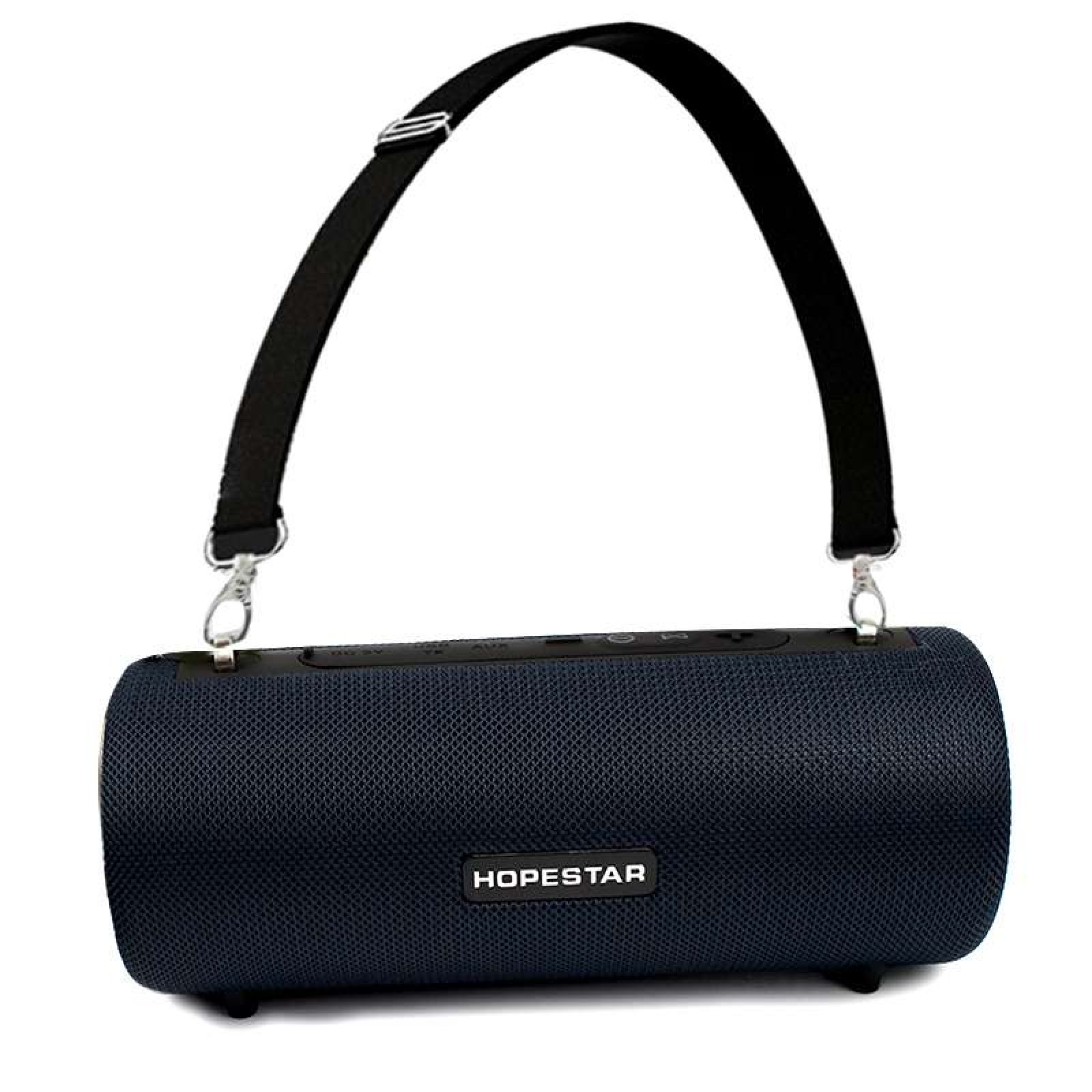 Портативная акустическая Bluetooth колонка Hopestar H39 влагостойкая черная 140089